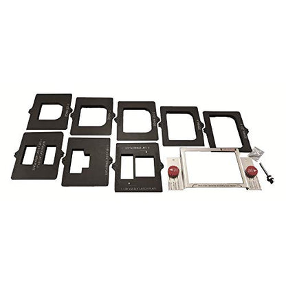 Milescraft 1213 Hinge Mate 300 - Complete Door Hinge Installation Kit with Latch & Strike Plate Templates. For use on Doors and Jambs