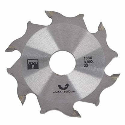 100mm / 4inch Carbide Biscuit Jointer Blade Cutter Replacement for Woodworking for Plate Joiner Accessories