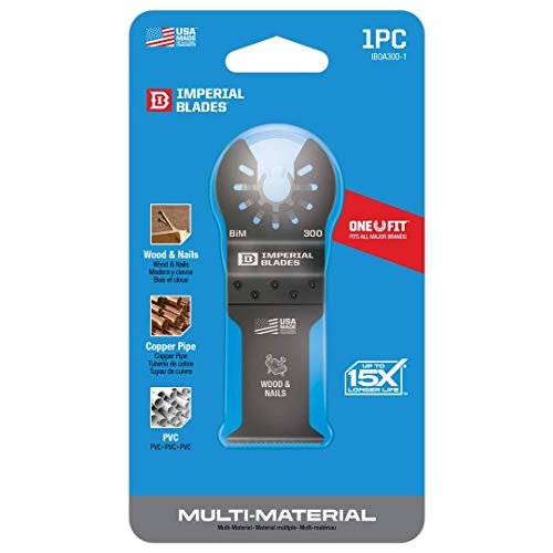 One Fit™ 1-1/4" Standard Wood & Nails Blade, 1PC - style: 1-Pack