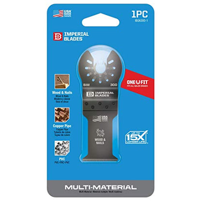 One Fit™ 1-1/4" Standard Wood & Nails Blade, 1PC - style: 1-Pack
