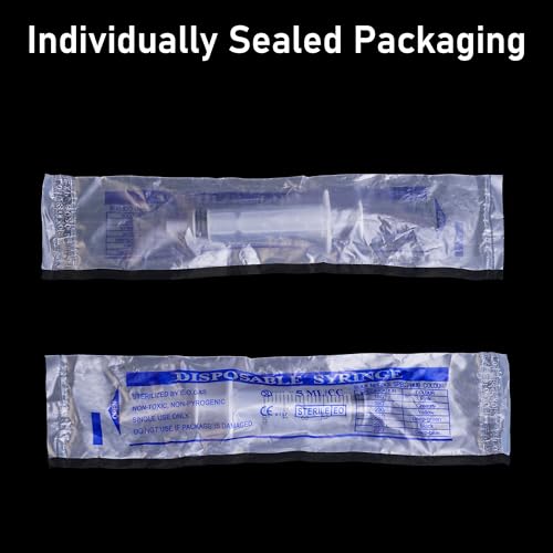 5ml/cc Syringe without Needle - 100PACK/Individually wrapped (5ml) - size: 5ml