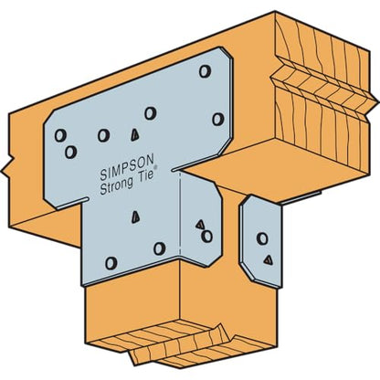 Simpson Strong-Tie AC4Z AC ZMAX Galvanized Adjustable Post Cap for 4X (Pack of 20) - size: 20 Pack
