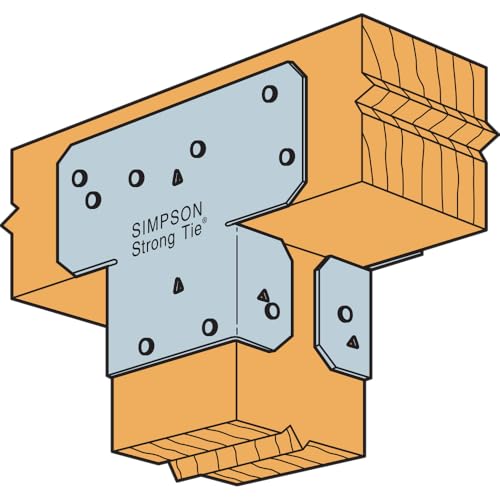 Simpson Strong-Tie AC4Z AC ZMAX Galvanized Adjustable Post Cap for 4X - size: 1 Each