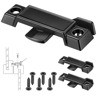 Saillong 3 Pack Window Sash Locks Compatible with Prime-Line F2590, Black - color: Black