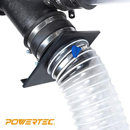 POWERTEC 70262-P2 2-1/2 Inch Key Hose Clamp, Thumb Screw Key Adjustable Stainless Steel Hose Clamps for Dust Collection, Dust Collector and Dryer Vent Hose, Pipe Clamp, RV Clamp,Worm Gear Clamp,20pack - size: 2-1/2 Inch, style: Key clamps (20 PK)