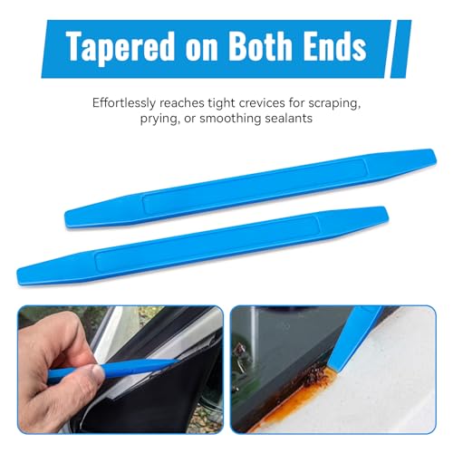 Tapered End Windshield Stick Setting Tool, Window Glazing End Stick