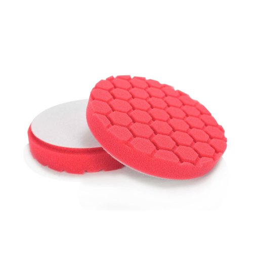 Chemical Guys, Hex-Logic Ultra Light Finishing Pad, Red, 5.5 in for 5 in