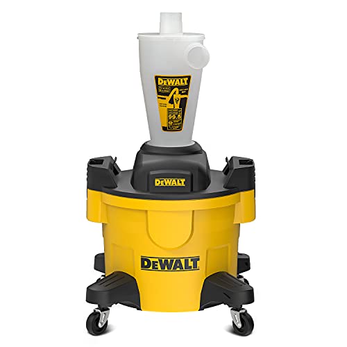DEWALT 6 Gallon Dust Separator for Wet/Dry Shop Vacuums,DXVCS002