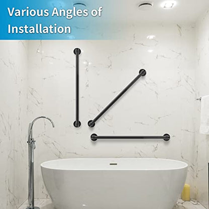 Wall Handrail 3FT/90CM,Industrial Staircase Railing 1.25 Inch Tube Diameter - size: 3 Feet