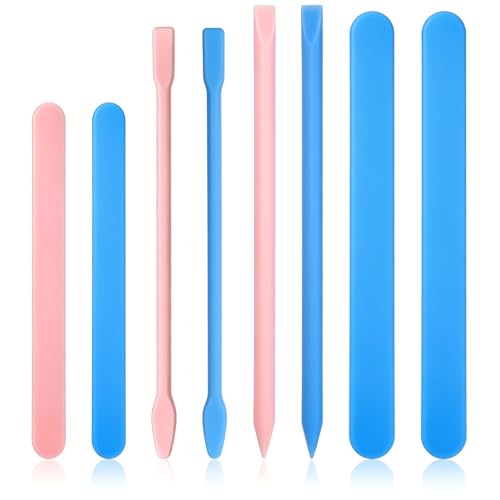 8 Pcs Silicone Stir Sticks, Reusable Epoxy Resin Mixing Sticks