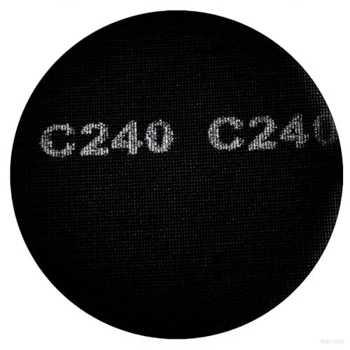 9” Sanding Screen Discs, Black Silicon Carbide Mesh Floor Sanding Screen for Wood Floors, Epoxy Maintenance, 240 Grit, 10-Pack - style: 240#