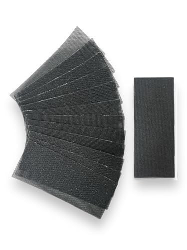 Sanding Mesh Sheets 12 Pack, 4.5 x 11 Inch Sanding Net Sheets, Grit 150, Double Side Open Mesh, Dust Free Sandpaper for Wood, Drywall, Metal - style: #150-12pcs
