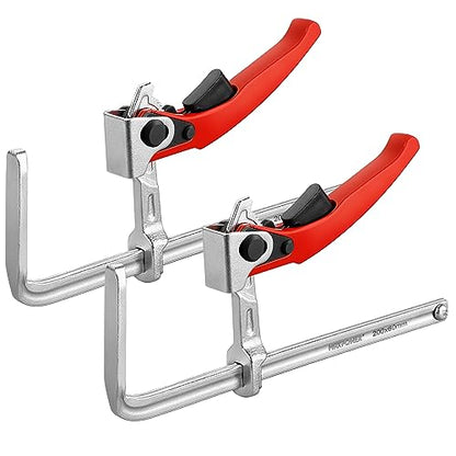 MAXPOWER Ratcheting Table Clamp, 7 7/8" Capacity, 530 LBS, Quick Release - size: 7 ⁷/₈" Ratcheting