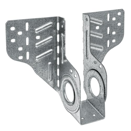 Simpson Strong-Tie LSSR26Z LSSR Light Field-Adjustable Rafter Hanger for 2x6 (Pack of 20)