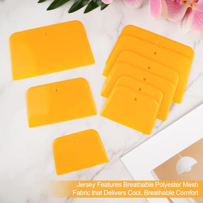 15 Pack Body Filler Spreader, Reusable Plastic Spreader for Applying Putty