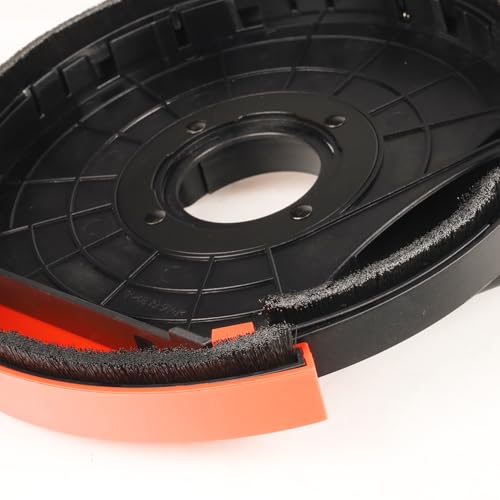HERZO Universal Surface Grinding Dust Shroud for 9 Inch Angle Grinder Grinding Task - size: 9 inch