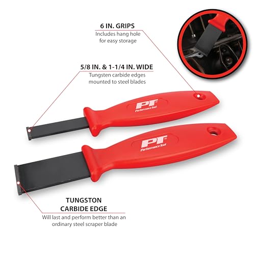 Performance Tool W944 2-Piece Carbide Gasket Scraper Set