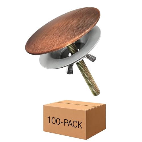 Westbrass D202-11 2" Kitchen Sink Hole Cover, Antique Copper (100-Pack) - color: Antique Copper, size: 100-Pack