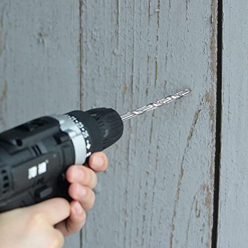uxcell HSS Extra Long Twist Drill Bits,5mm Drill Dia 300mm Length 2Pcs - size: 5x300mm