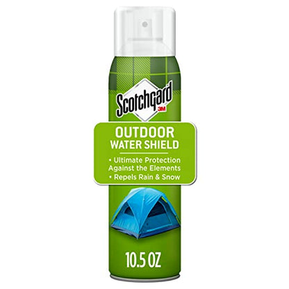 Scotchgard Outdoor Water Shield 10.5 oz Waterproofing Spray – Heavy Duty Water Repellent for Outdoor Fabric, Patio Cushions, Tents, Boots, Umbrellas & More, Dries Odorless and Won’t Stiffen Material
