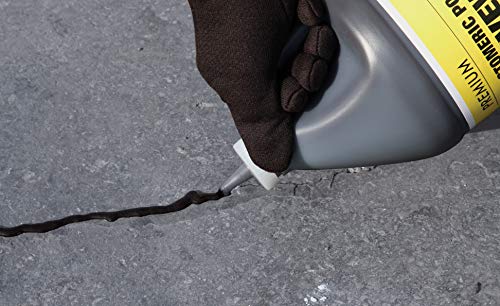 Jetcoat Premium Elastomeric Asphalt Crack Filler and Sealant, Perfect for Blacktop Repair (1 Gallon)