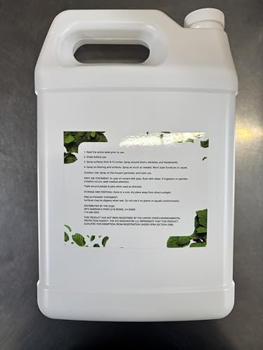Kate's Home & Garden Peppermint Oil Spray for Bugs, Ants, Spiders (1 Gal) - size: 128 Fl Oz (Pack of 1)