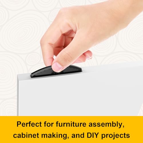100 Pcs Plastic Biscuit Joiners, Self-Clamping Plate Joiner Clips
