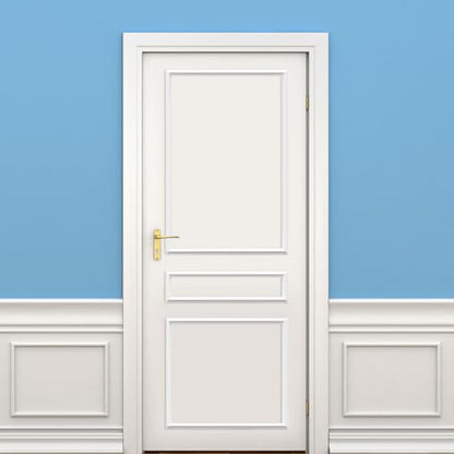 Colingmill 1 Set Peel and Stick Door Moulding, Chic, 22"x35"+22"x6"+22"x20" - color: Chic, size: 22"x35"+22"x6"+22"x20"