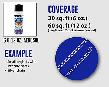 ProtectaClear 6 Oz. Clear Aerosol Can, Protective Coating for Metal (Net Weight)