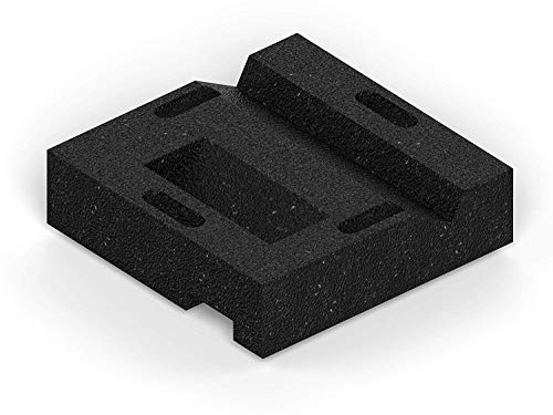Swing Set Anchor Leveling Kit :: Includes Four Large Molded Rubber Blocks with Stakes and Hardware for Installation