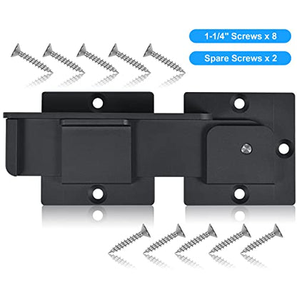 GreaTalent 7.5" Heavy Duty Flip Gate Latch Lock for Wooden Fence Gate
