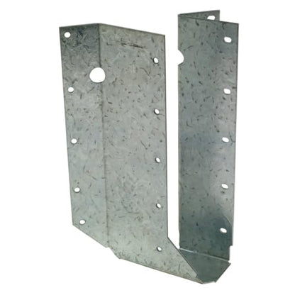 Simpson Strong-Tie SUR210Z SUR Right-Skewed U-Shaped Hanger - 1-9/16 in. x 8-3/16 in. x 2 in. 45-Degree Hanger, Obround Nail Holes, 16-Gauge ZMAX Galvanized Steel Construction (Pack of 10) - size: 10 Pack