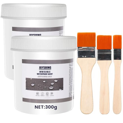 21 OZ Waterproof Sealant, Invisible & Transparent Waterproof Agent - size: 2Pack