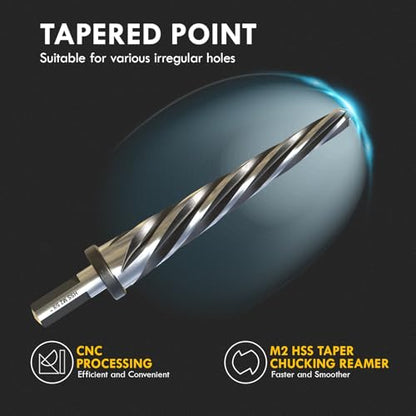 3/8" M2 HSS Bridge Construction Reamer