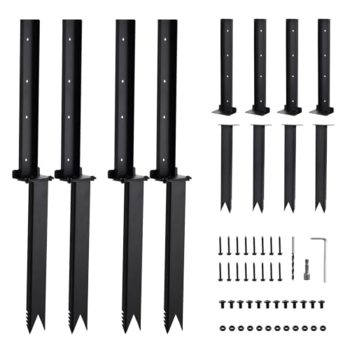 Fence Post Repair Kit Heavy Duty Quick Fix Stabilizer