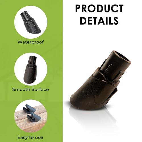 Baluster Connectors for 3/4" Metal Balusters (29-45°) (Pack of 24)