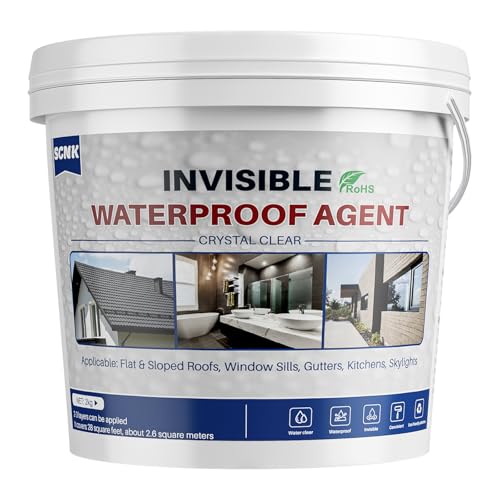 2kg Transparent Waterproof Coating, Water-Based, Stop Leaky - size: 2000g