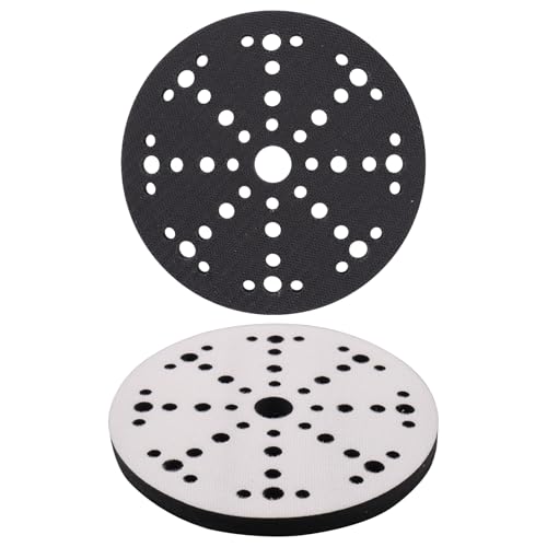 6 Inch Interface Pads Hook and Loop, 49 Holes, 2 Pack - style: Foam Interface Pad