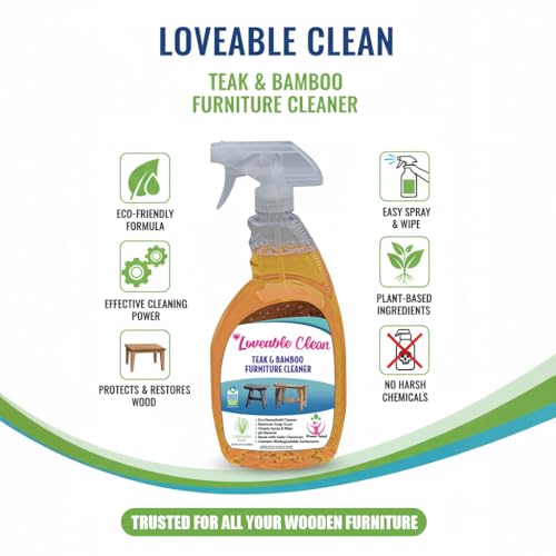 EcoDecors Teak Oil & Wood Cleaner Kit, 24 oz Teak Care & Protect Set - style: Teak Oil- Cleaner Combo