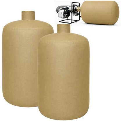 2 Pcs Insulation Removal Vacuum Bag Compatible with Insulation Hoses, Khaki - color: 2 Khaki