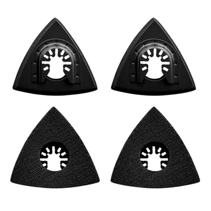Triangle and Finger Pads (4-Pack Triangle Sanding Pads) - size: 4-Pack Triangle Sanding Pads