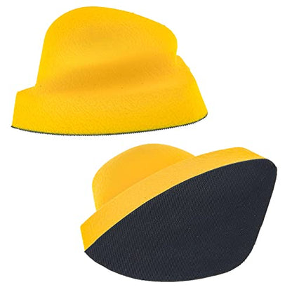 Dura-Gold Pro Series Mouse Sandpaper Shaped Hand Sanding Block Pad for Hook