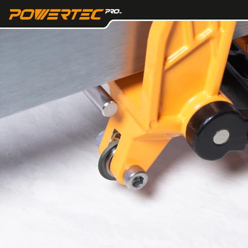 POWERTEC PRO Extreme Tungsten Carbide Scoring Wheel with Black Titanium Coating - 22mm Tile Cutting Wheel with Screw for Manual Tile Cutters, Porcelain, Ceramic & Glass Tile (72090) - style: Black Titanium Coated Carbide Scoring Wheel