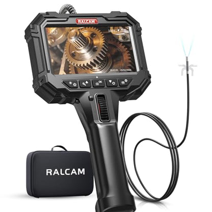 Ralcam Two-Way Articulating Borescope for Mechanic Automotive HVAC Wall - size: 5FT