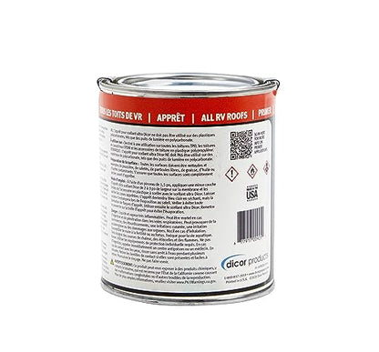 Dicor RP-USP-P Ultra Sealant Primer - 16 Oz, Clear, Prep for Sealing TPO and EPDM Membranes, Rooftop Accessories - style: Ultra Sealant Primer