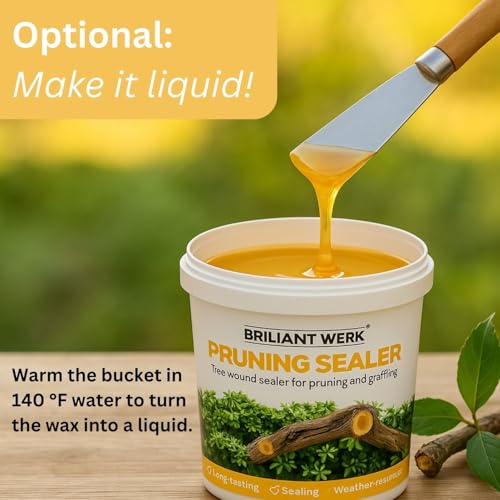 Briliantwerk 28 oz Transparent Tree Pruning Sealer | Tree Wound Sealer