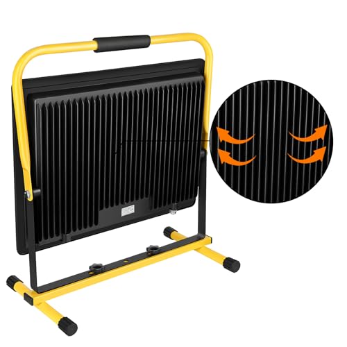 300W LED Work Light, 30,000LM, 6500K, IP66, 16ft Cord with Plug - size: 300W