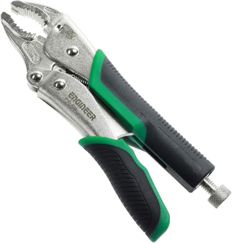 ENGINEER 7.5" Screw Removal Vise Grip Locking Pliers PZ-65 - size: 185 mm