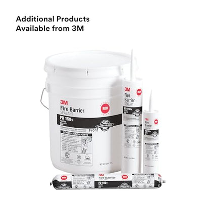 3M Fire Barrier Sealant FD 150+, Red, 28 fl oz Cartridge - color: Red, size: 28 fl oz