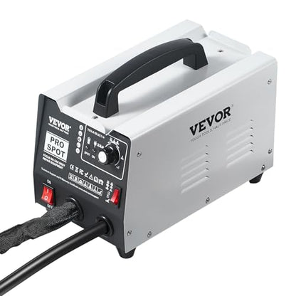 VEVOR Stud Welder Dent Repair Kit, 110V Auto Body Spot Welding Dent Puller Machine with 7 Welding Modes & Adjustable Power, 1.8KW Spot Welder Dent Removal Tool for Car, Truck Dent Repair - style: Manual Welding
